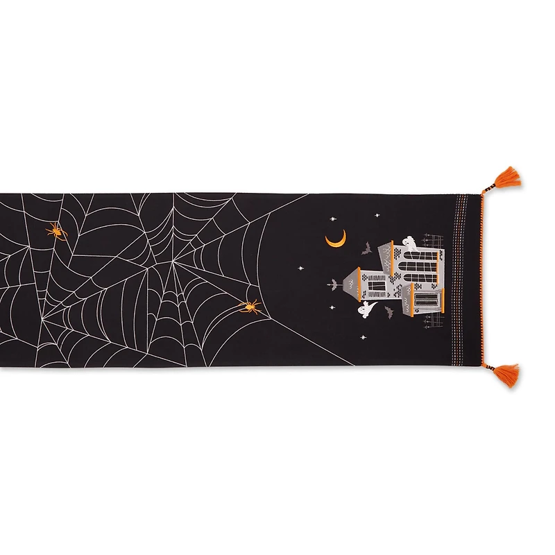 DII® 70" Haunted House Embellished Table Runner