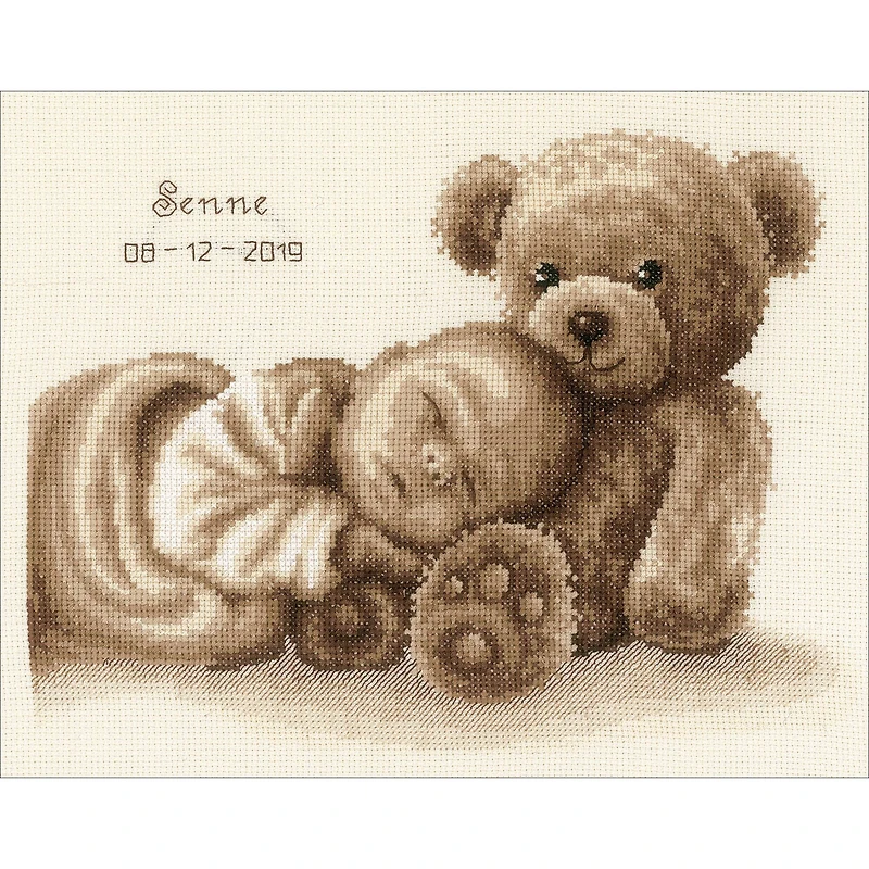 Vervaco Sweet Dreams Record Counted Cross Stitch Kit