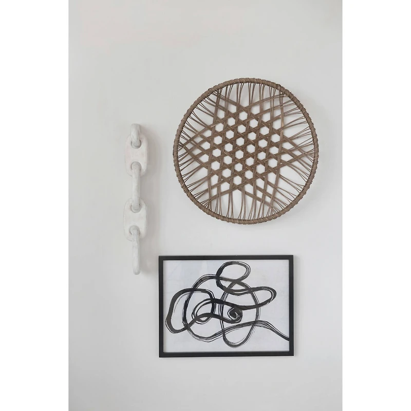 Hello Honey® Open Weave Handwoven Rattan Basket