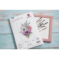Luca-S Anemone Counted Cross Stitch Kit