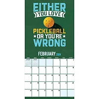 TF Publishing 2024 Pickleball is Life Wall Calendar