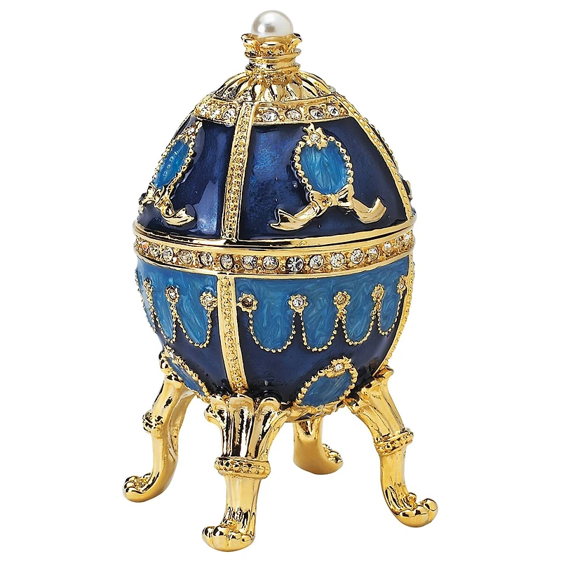 The Pushkin Collection Natalia Romanov-Style Enameled Egg