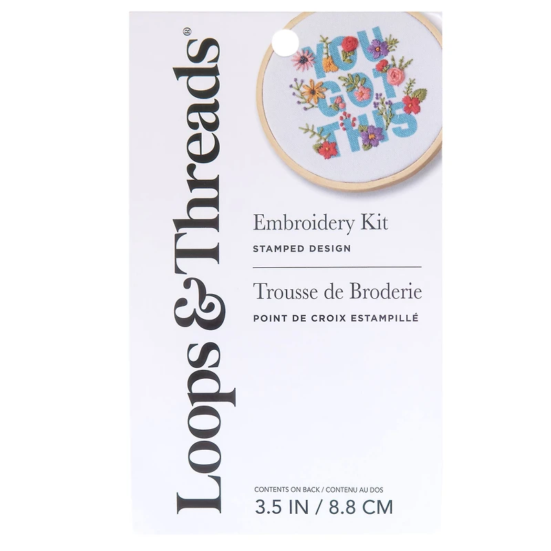 Mix Leaf Punch Needle Kit by Loops & Threads®