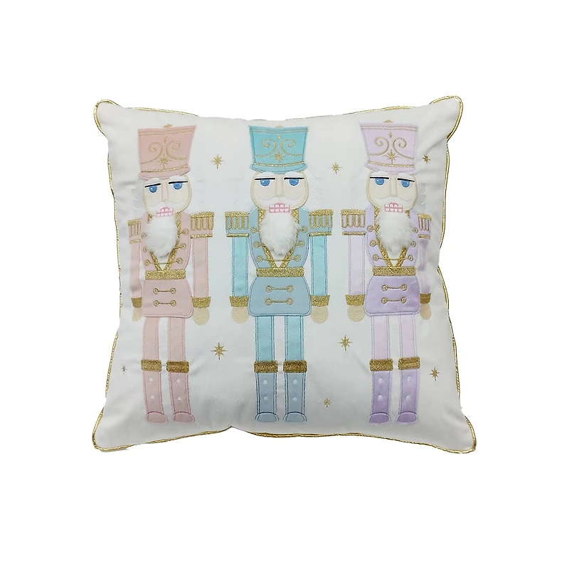 16" x 16" Nutcracker Soldiers Throw Pillow by Ashland®