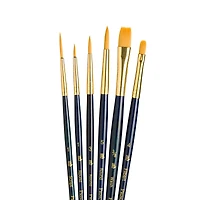 Princeton™ RealValue™ Golden Taklon Brush Set With #1 Script