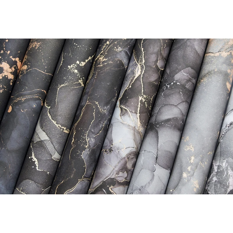 Craft Consortium Ink Drops Monochrome Double-Sided Paper Pad, 6" x 6"