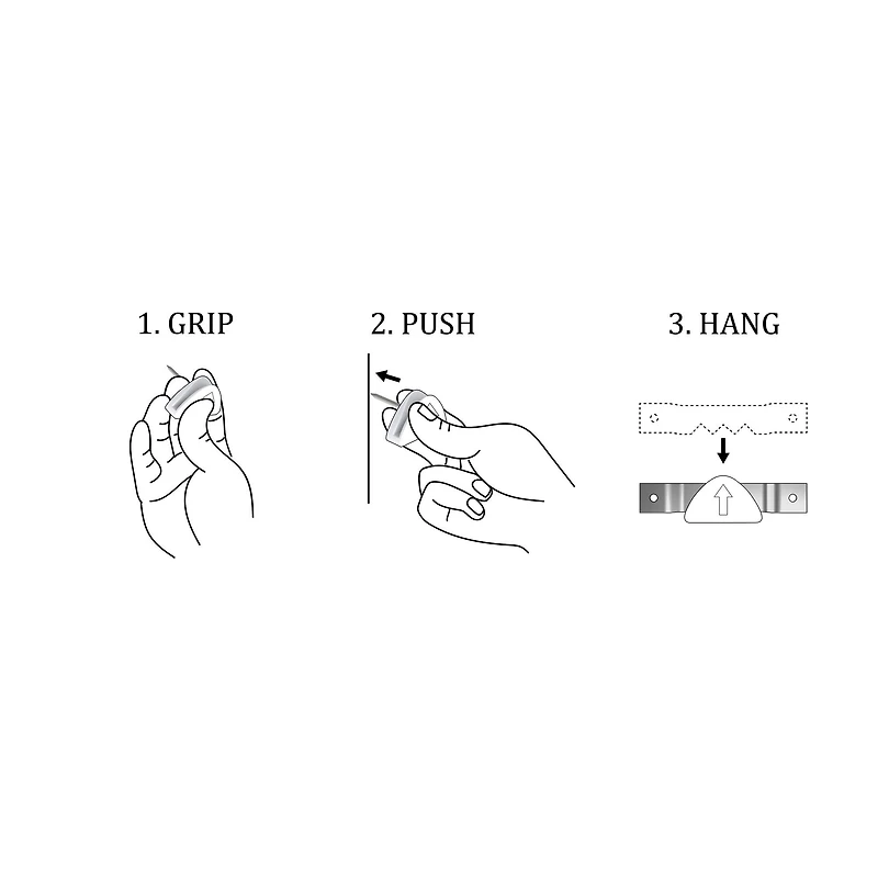 Pushpin Sawtooth Hook Kit by Studio Décor®