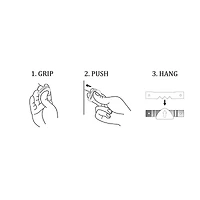 Pushpin Sawtooth Hook Kit by Studio Décor®