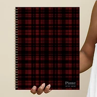 TF Publishing 2025-2026 Gwen Plaid Large Weekly/Monthly Planner
