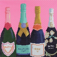 Camelot® Dots Prosecco Diamond Painting Kit