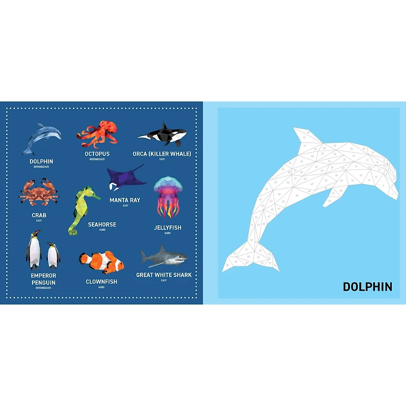 Fox Chapel Publishing My Sticker Paintings Ocean Animals Book