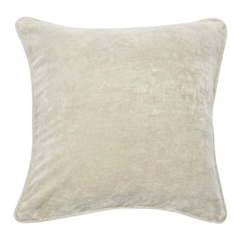 Hello Honey® 20" Square Velvet Pillow Cover with Piping