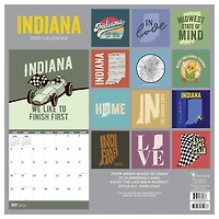 TF Publishing 2025 Home: Indiana Wall Calendar