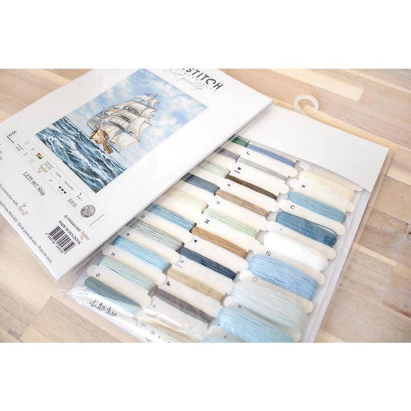Letistitch Ship Counted Cross Stitch Kit