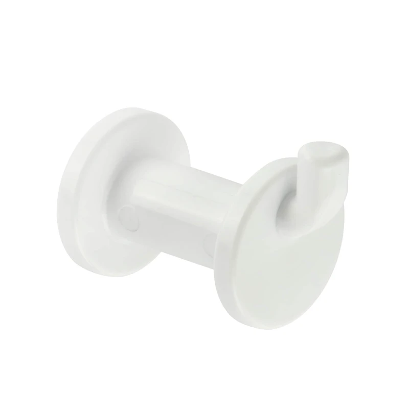 White Plastic Pegboard Hangers by Simply Tidy®, 5ct.