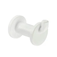 White Plastic Pegboard Hangers by Simply Tidy®, 5ct.