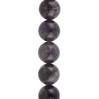 Amethyst Round Beads, 12mm by Bead Landing™