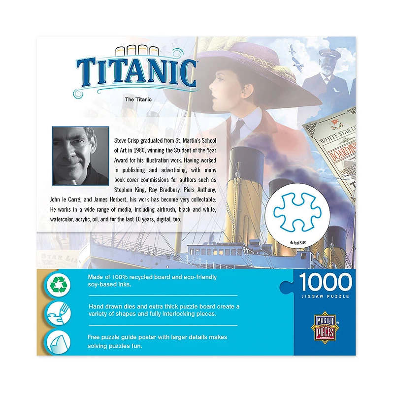 The Titanic - Collage Puzzle: 1000 Pcs