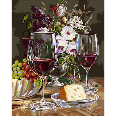 Crafting Spark Vintage Still Life Painting by Numbers Kit