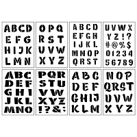 1.5" Comic Book Alphabet Stencils by Craft Smart®