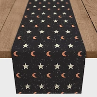 90" Moon & Stars Poly Twill Table Runner