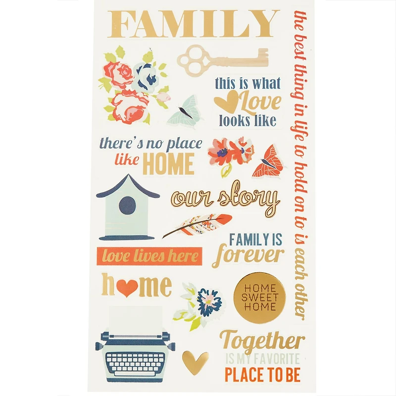 Happy Family Stickers by Recollections™