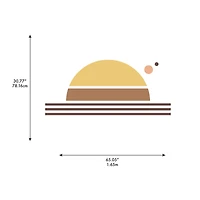 WallPops Very Gay Paint Rise Up Lights Modular Mural Peel & Stick Wall Decals