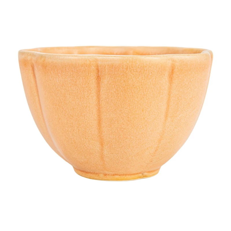Hello Honey® 4" Flower Shaped Stoneware Bowl, 6ct.