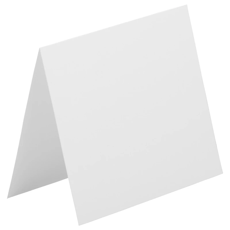Strathmore A2 Bright White Wove Blank Foldover Cards, 25ct.