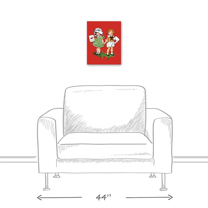 Be My Valentine 11" x 14" Canvas Wall Art