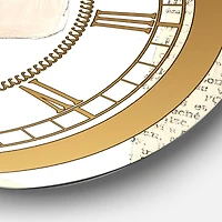 Designart 'Chic Galm Closet Ii Glam Wall Clock