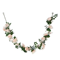 6ft. Pink Rose, Dahlia & Hydrangea Garland by Ashland®