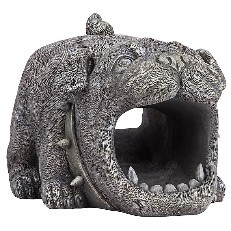 Design Toscano 10.5" Butch the Bulldog Gutter Guardian Downspout Statue