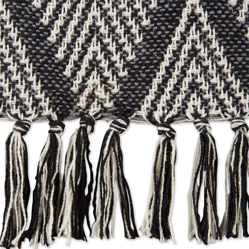 DII® Gray Tone Multi Diamond Throw