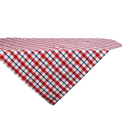 DII® 40" American Plaid Tablecloth