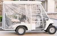 Vinyl-It 54" x 10yd. Clear 24 Gauge PVC Vinyl Roll