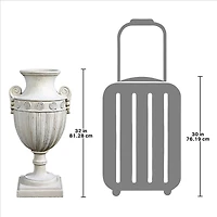 Design Toscano® 32" Emperor Roman-Style Architectural Garden Urn