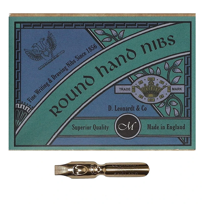 Manuscript Leonardt Round Hand Nibs, 100ct.
