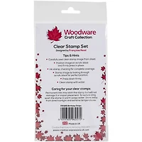 Woodware Birthday Surprise Clear Stamps