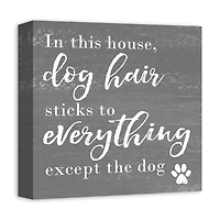 Dog Hair Canvas Wall Art
