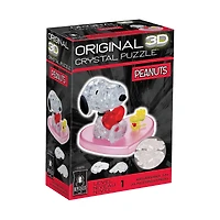 Original 3D Crystal Puzzle™ Peanuts™ Snoopy Heart 35 Piece Puzzle