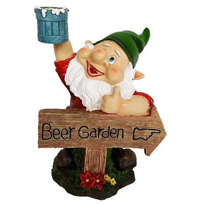 10.5" Beer Garden Gnome