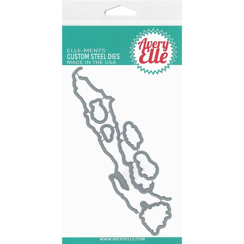 Avery Elle Elle-Ments Underwater Background Builder Custom Steel Dies