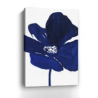 Indigo Petal I Canvas Giclee