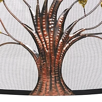 Metal Farmhouse Fireplace Screen