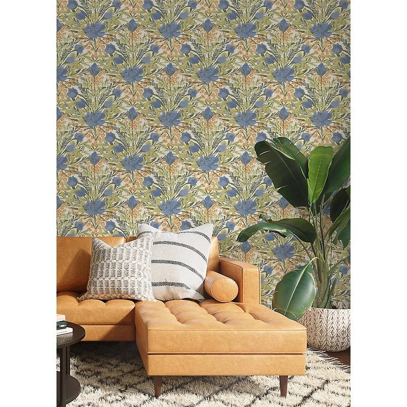 NuWallpaper By Dylan M Moody June Blooms Peel & Stick Wallpaper