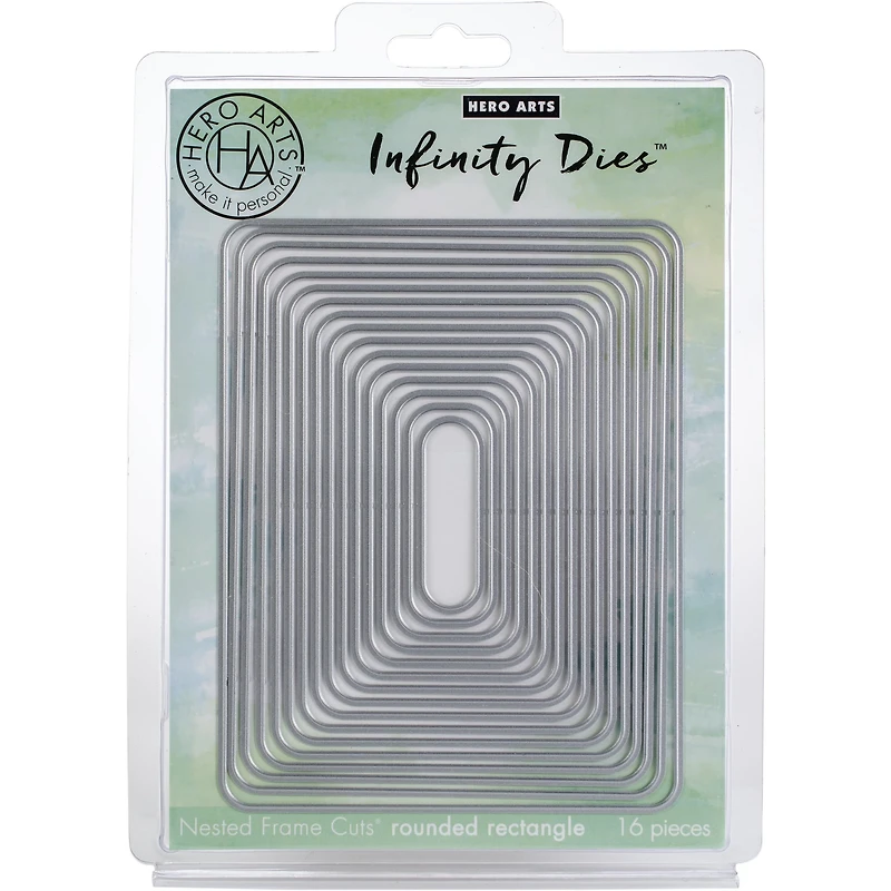 Hero Arts Infinity Dies-Rounded Rectangle