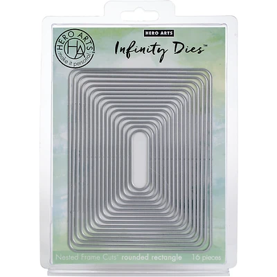 Hero Arts Infinity Dies-Rounded Rectangle