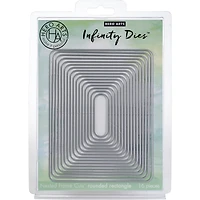 Hero Arts Infinity Dies-Rounded Rectangle