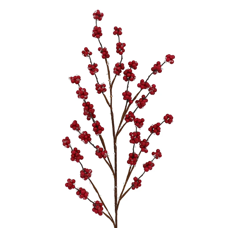32" Icy Red Berry Stem by Ashland®
